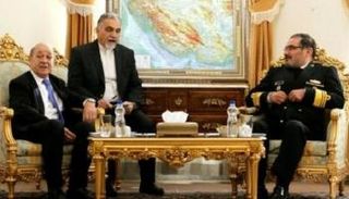 وزير الخارجية الفرنسي خلال زيارته لإيران - أرشيفية 