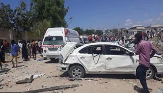 جانب من الآثار الناجمة عن الانفجار