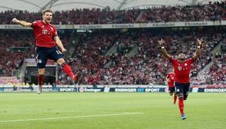 فرحة بايرن ميونيخ 