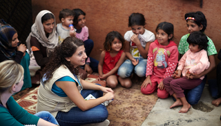 "القلب الكبير" تخصص مبادرتين لدعم اللاجئين العراقيين والسوريين  