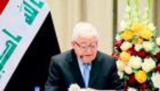 معصوم في أولى جلسات البرلمان العراقي: نرفض الطائفية والكراهية