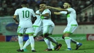 لاعبو المنتخب الجزائري