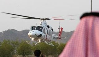 مروحية سعودية - أرشيفية