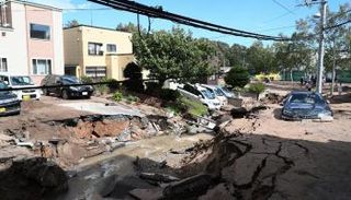 خسائر فادحة أحدثها زلزال اليابان