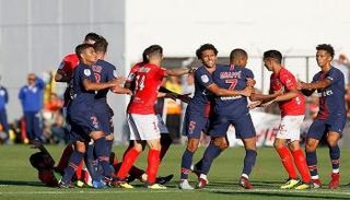 مبابي في مباراة نيم