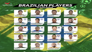 اللاعبون البرازيليون بدوري الخليج العربي