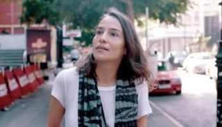 الممثلة فلافيا بشارة في لقطة من المسلسل