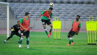 تدريبات المنتخب السعودي