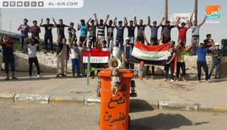 مظاهرات ذي قار تحاصر النفوذ الإيراني