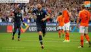 جيرو ينهي صيامه التهديفي مع فرنسا بهدف تاريخي