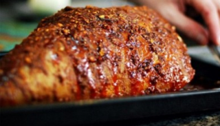 فخذ الخروف بالفرن