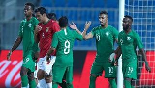 من مباراة السعودية وبوليفيا
