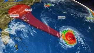 إعصار فلورنس في أمريكا