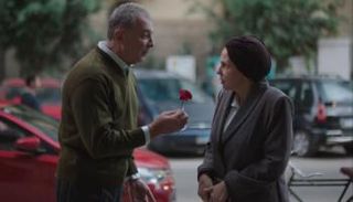 شيرين رضا ومحمود حميدة في مشهد من "فوتوكوبي"