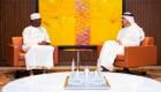 محمد بن زايد يتلقى رسالة خطية من رئيس تشاد