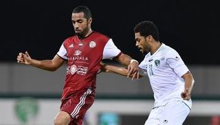 صورة من المباراة 