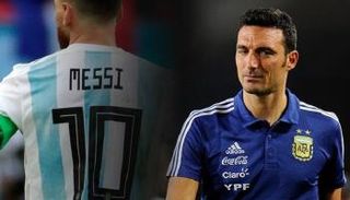 سكالوني وميسي