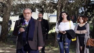 دريد لحام في مشهد من فيلم "دمشق.. حلب" 