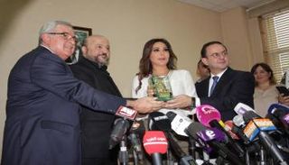 إليسا أثناء التكريم