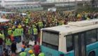 مطار إسطنبول الثالث.. غضب عمالي احتجاجا على ظروف العمل 