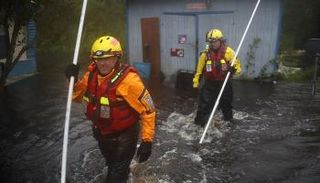 عمليات الإنقاذ من إعصار فلورنس