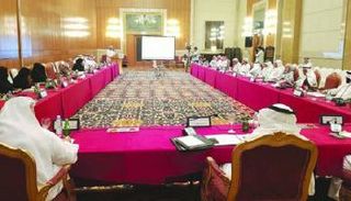 جانب من اجتماعات مراكز الوثائق الخليجية بالكويت