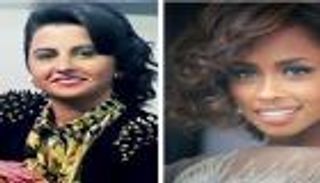 شما حمدان وداليا مبارك في "سيتي ووك" احتفالا باليوم الوطني السعودي