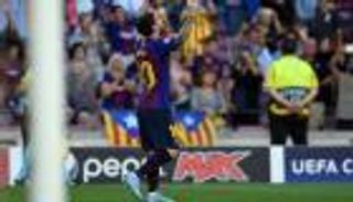 ميسي يواصل كتابة التاريخ في دوري أبطال أوروبا