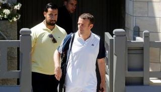 ماكرون ومساعده بينالا - أرشيفية