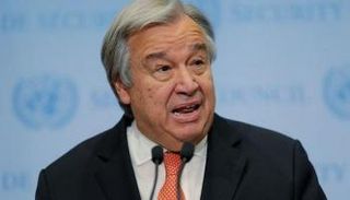 أنطونيو جوتيريس الأمين العام للأمم المتحدة