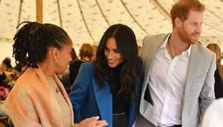 الأمير هاري وميجان ميركل ووالدتها