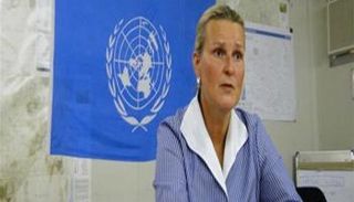 ليز جراندي منسقة الأمم المتحدة للشؤون الإنسانية باليمن