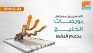 الأخضر يزين بورصات الخليج مع ارتفاع النفط