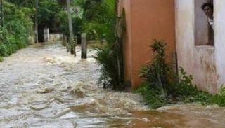 الفيضانات غمرت القرى الواقعة على الحدود مع بوركينا فاسو