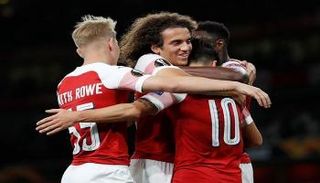 من مباراة أرسنال وفورسكلا بولتافا 