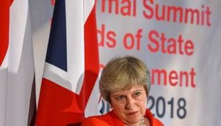 رئيسة الوزراء البريطانية تيريزا ماي - أ. ف. ب