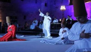 عرض لفرقة "المولوية "المصرية بمهرجان سماع الدولي - صورة أرشيفية