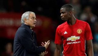 بول بوجبا وجوزيه مورينيو 