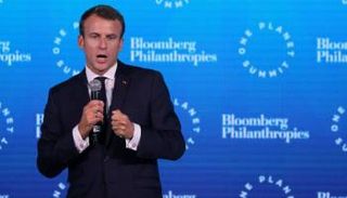 الرئيس الفرنسي إيمانويل ماكرون