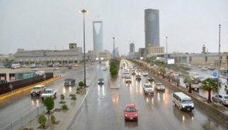 طقس ممطر في الرياض - أرشيفية