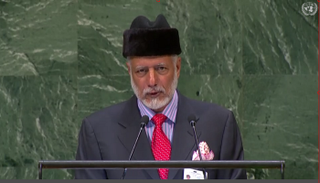 يوسف بن علوي بن عبدالله وزير الخارجية العماني