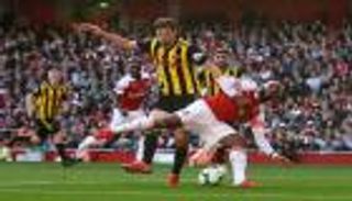 قطار أرسنال يضرب واتفورد بثنائية 