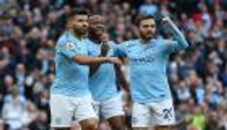 أجويرو يتوهج خلال فوز السيتي على برايتون  