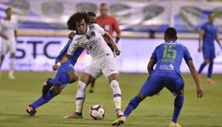 عموري في لقاء الهلال والفتح