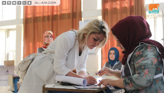 جانب من التصويت في انتخابات البرلمان بكردستان العراق