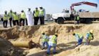 كهرباء الشارقة تنجز شبكة المياه بمنطقة "حوشي"