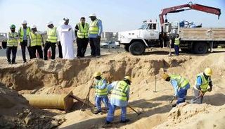 الانتهاء من شبكة مياه بمنطقة "حوشي"