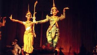 رقصة الأقنعة التقليدية في كمبوديا - أرشيفية