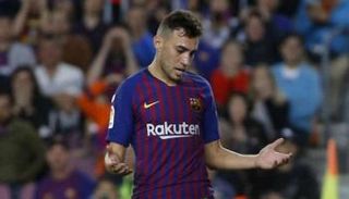 منير الحدادي مهاجم برشلونة