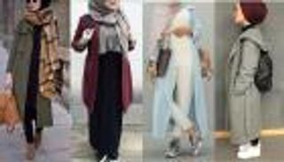 للمحجبات.. موضة القطيفة والكارديجان الصوف تكتسح شتاء 2019